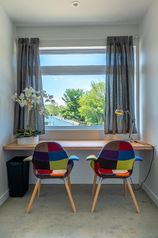 Hotel-Appartements De La Gare Val-David Eksteriør bilde
