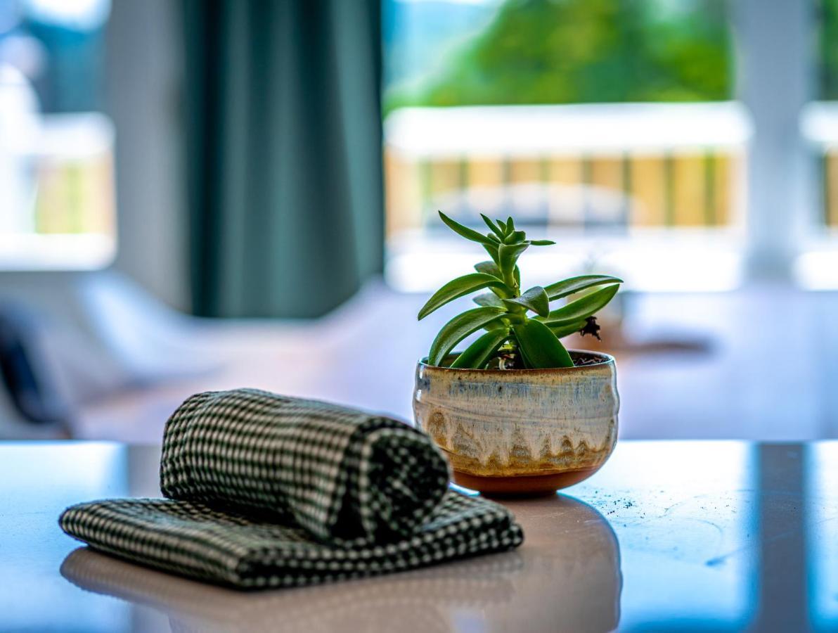 Hotel-Appartements De La Gare Val-David Eksteriør bilde