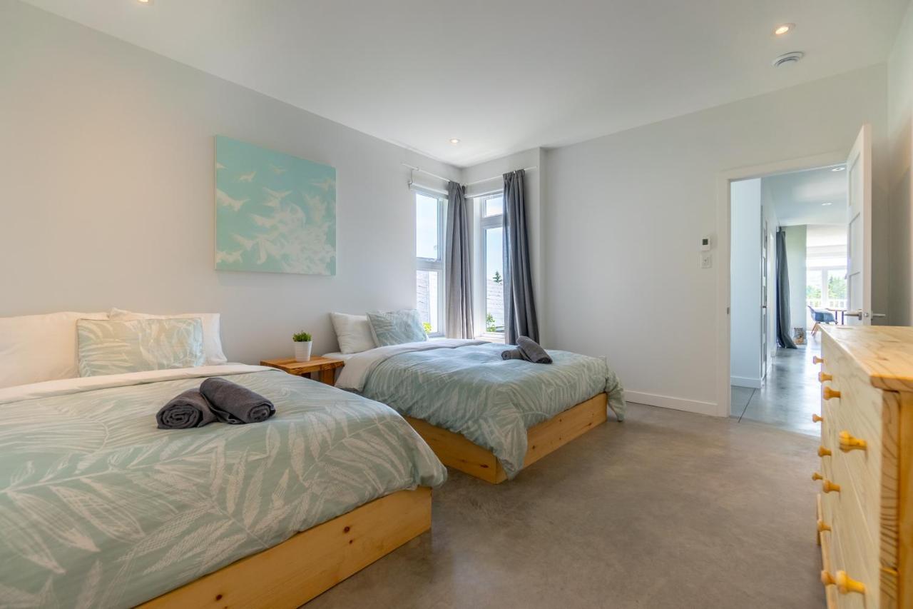 Hotel-Appartements De La Gare Val-David Eksteriør bilde